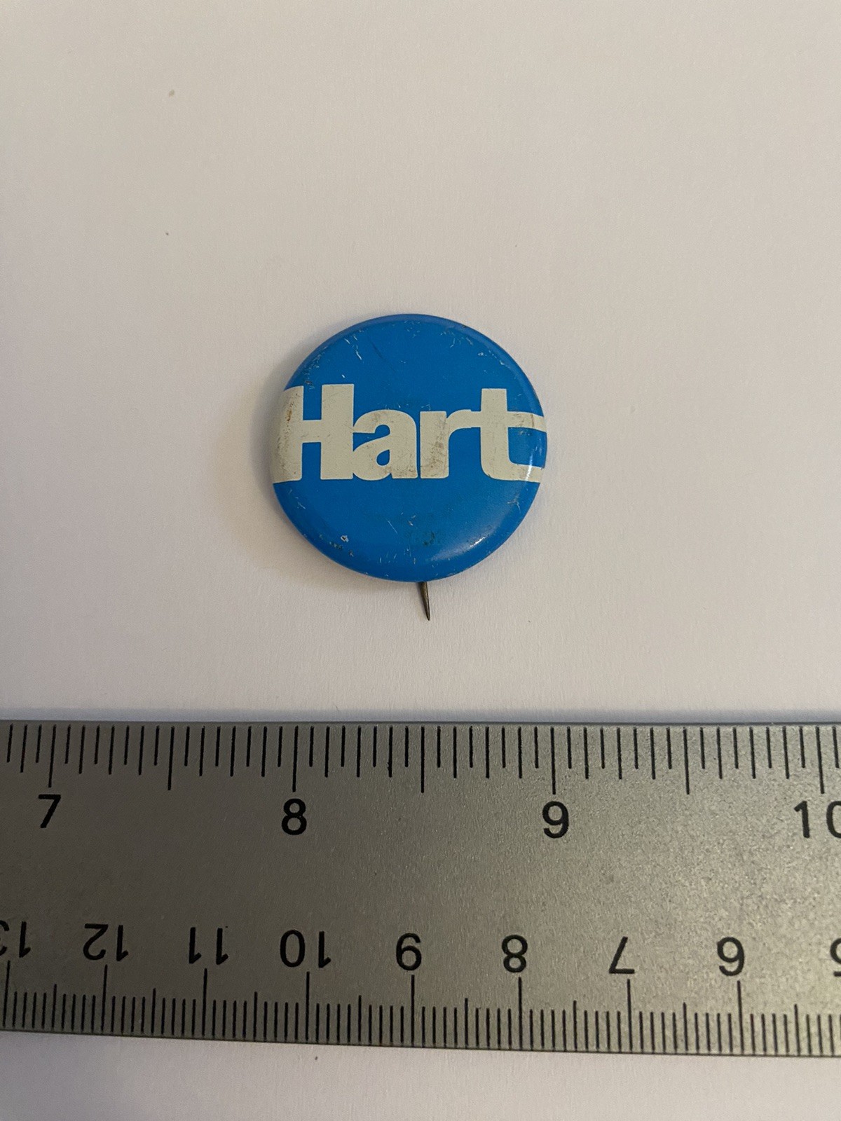 Hart Pin Back Button P103
