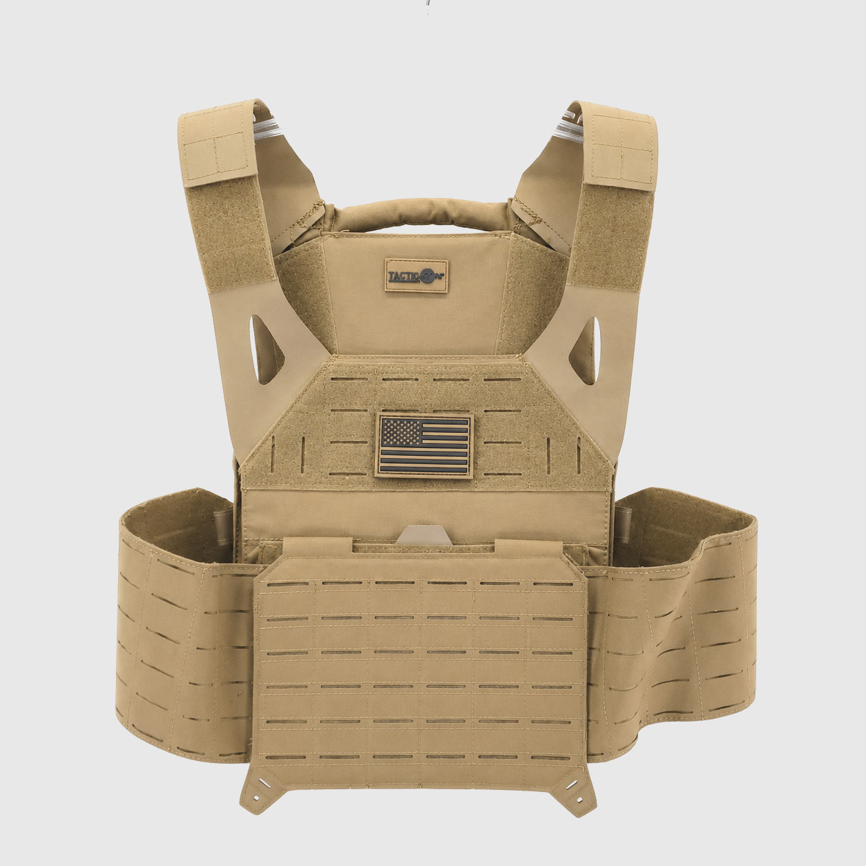 Tacticon Armament Tactical Vest Mens Medium Brown Hunting