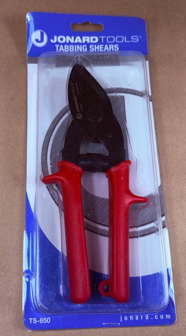New in Package - Jonard TS-850 Tabbing Shears - FREE SHIPPING