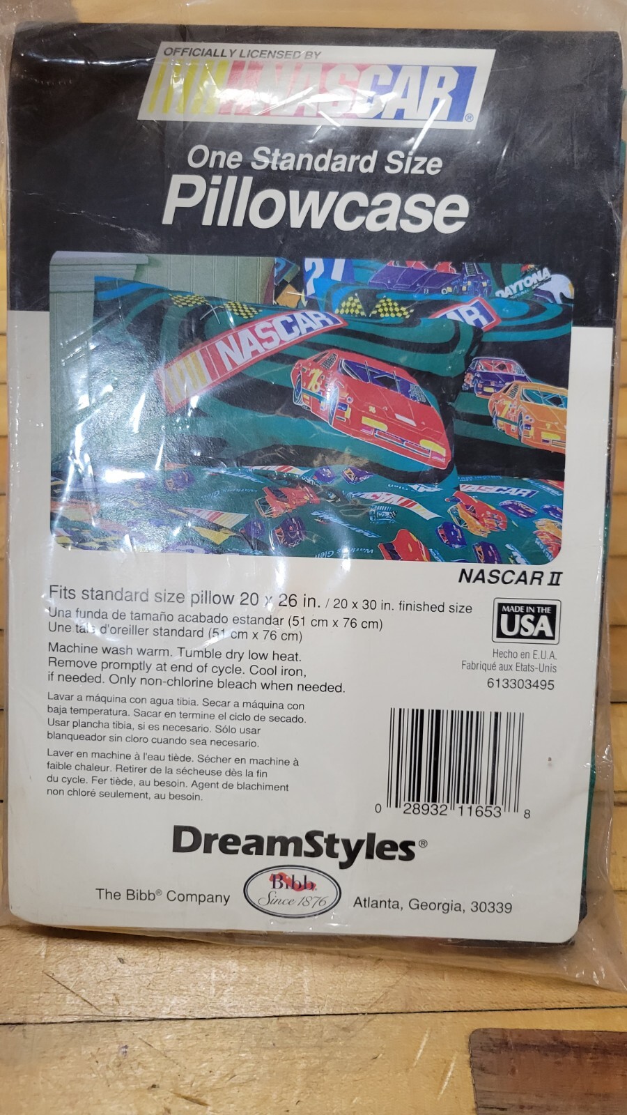 Brand NEW in Pkg Nascar Standard Pillow Case