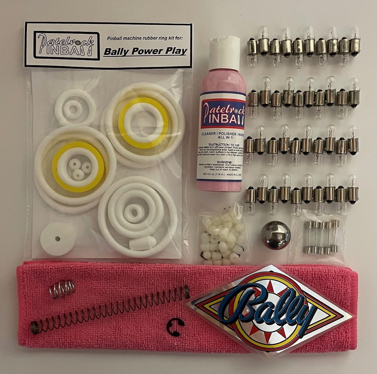 1978 Bally Bobby Orr's Power Play Pinball Machine Maintenance Tune Up Kit