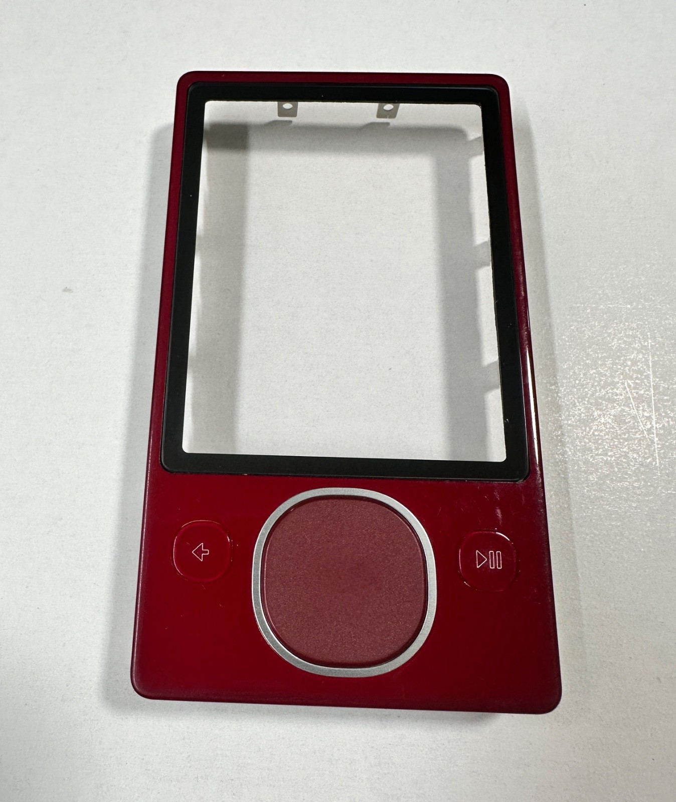 Red Front Panel Cover w/ Buttons for Microsoft Zune 80GB 1126 - "A Grade"