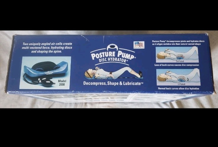Posture Pump * Disc Hydrator * Elliptical Rocker * Back * Model 2000 *