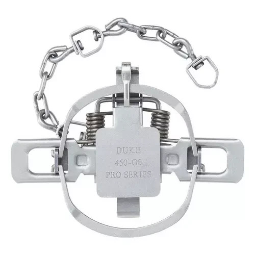 DUKE 450 Full-Jaw Traps ~ 4.5" Jaw Spread ~ Raccoon, Coyote, Fox Trapping