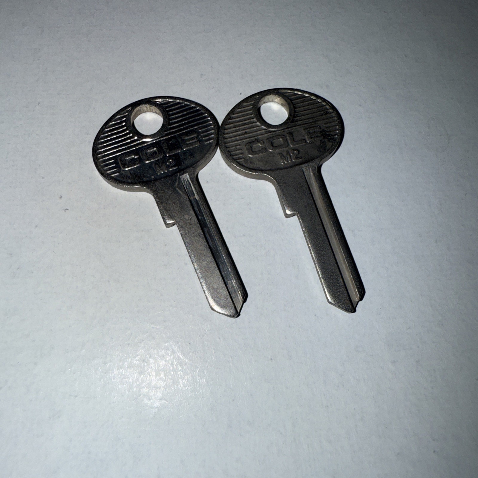 Lot Of 2: Cole M2 Key Blanks National USA