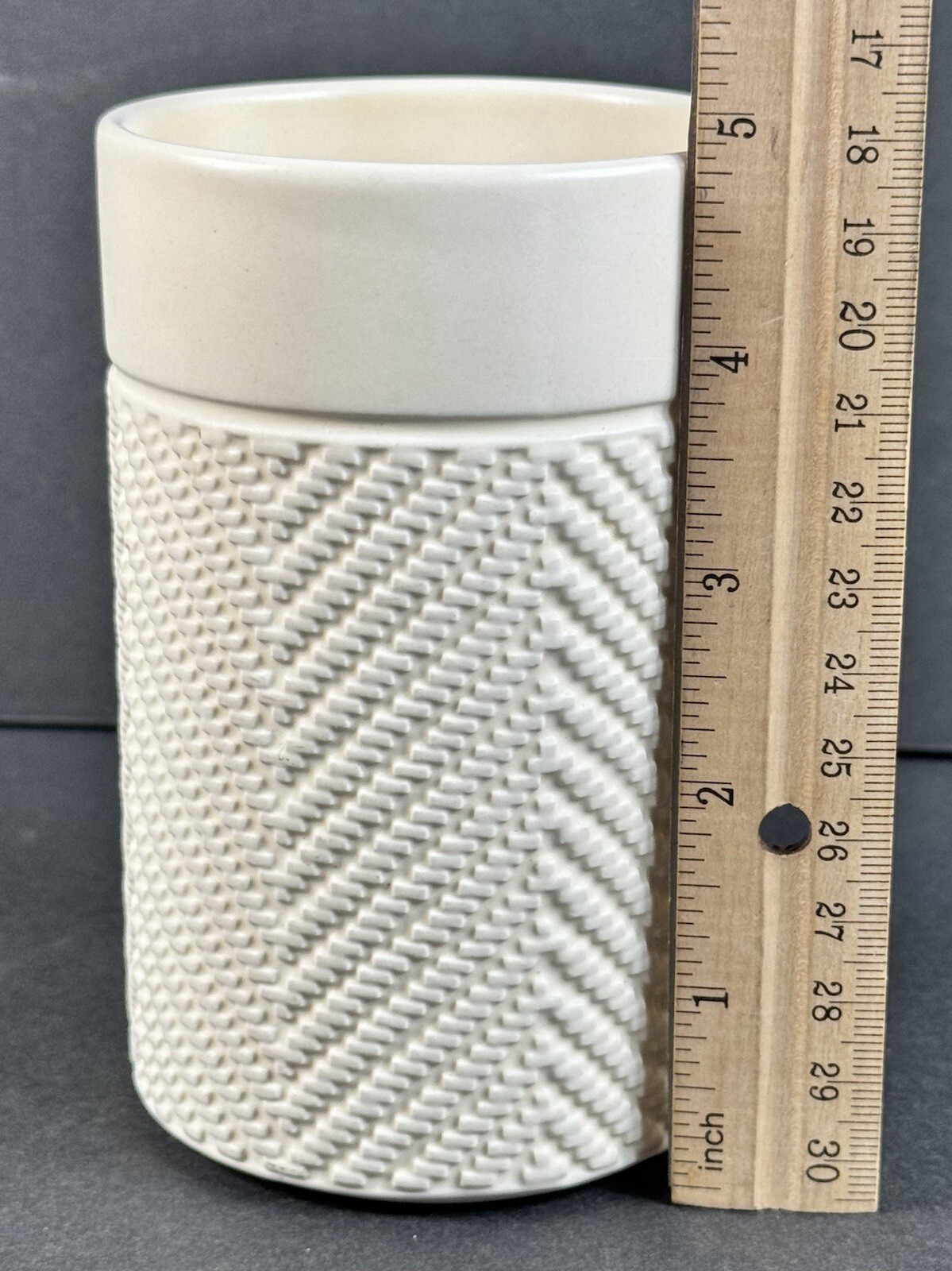 Chaps Home Ceramic Bathroom Canister