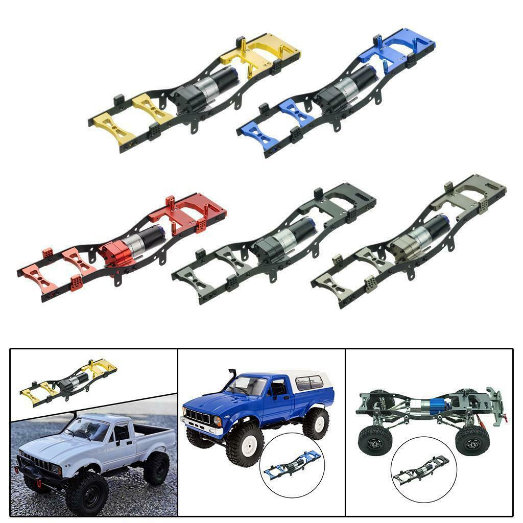 Metal RC Body Chassis Frame Kit Fits for WPL C14 C24 1/16 MN90 D90 1/12 Upgrade
