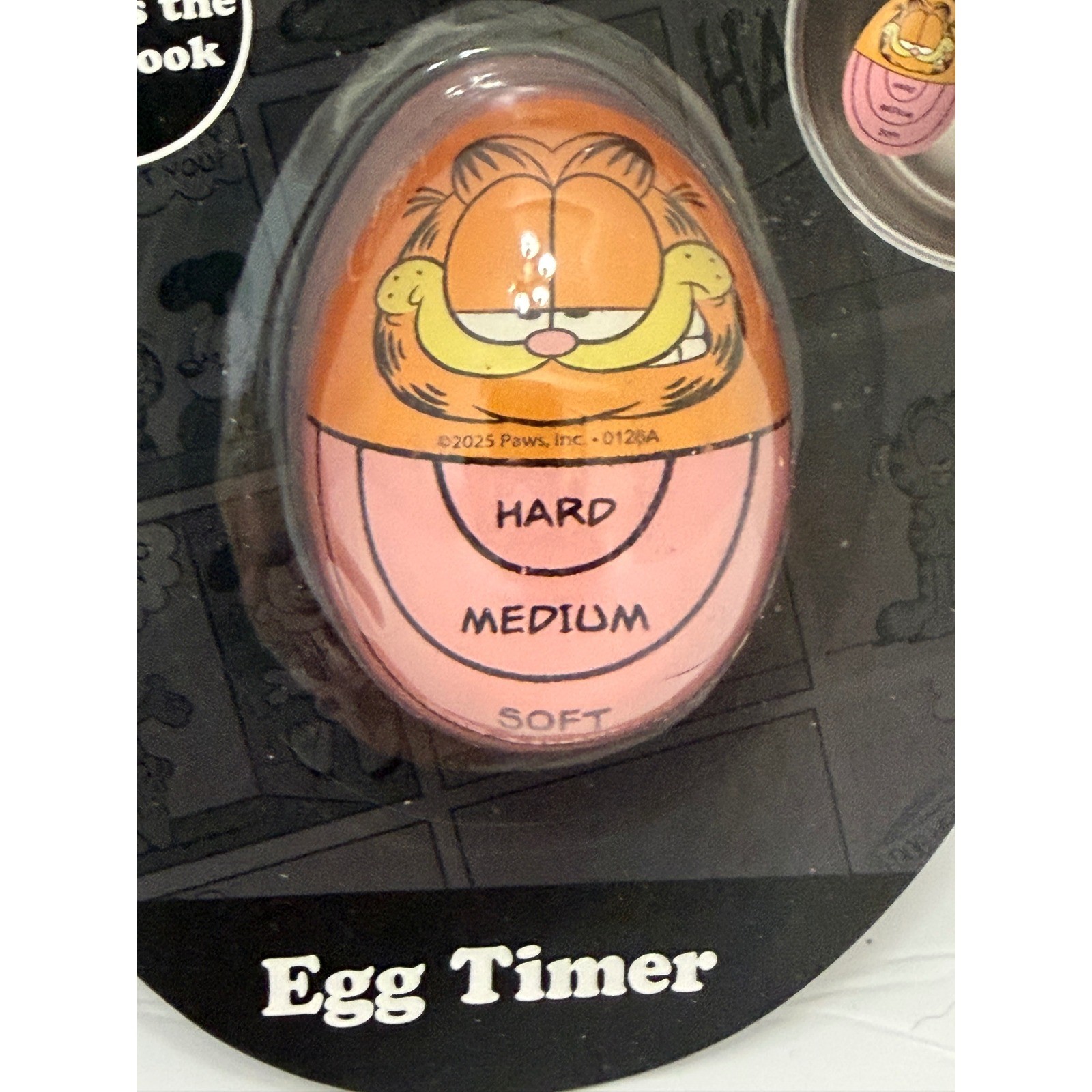 Nickelodeon Garfield Color Changing Egg Timer Soft Medium Hard Boiled New