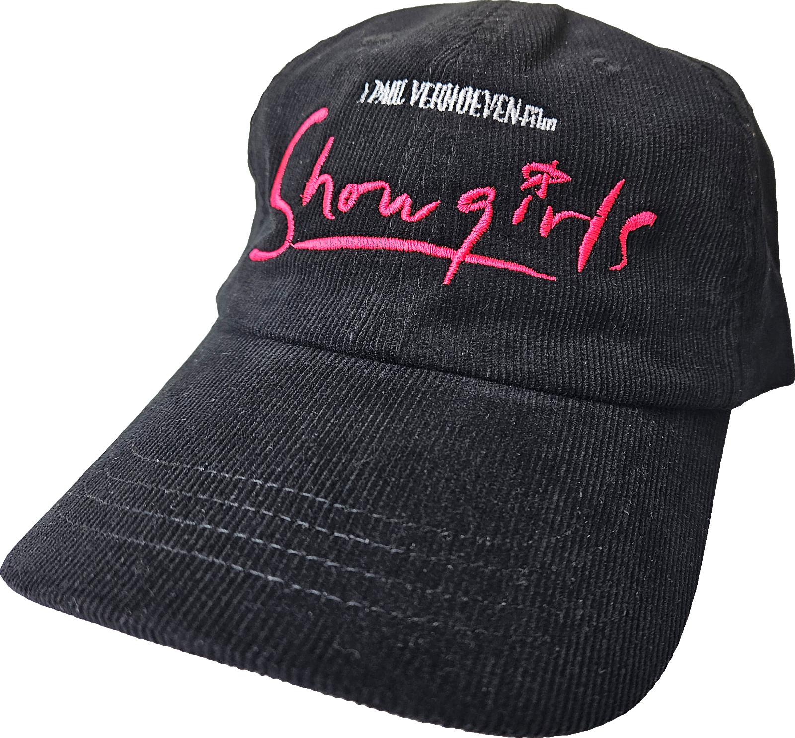 Showgirls A Paul Verhoeven Film Black Corduroy Dad Hat