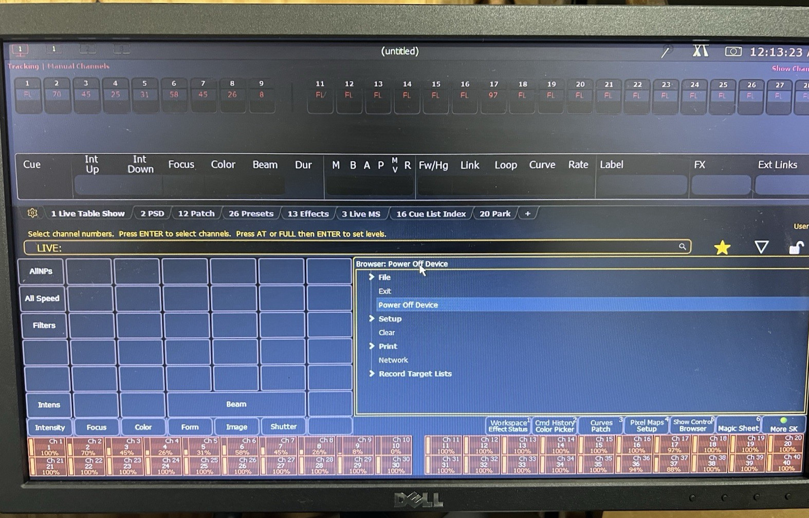 ETC Element Lighting Console 40 Channel CM2