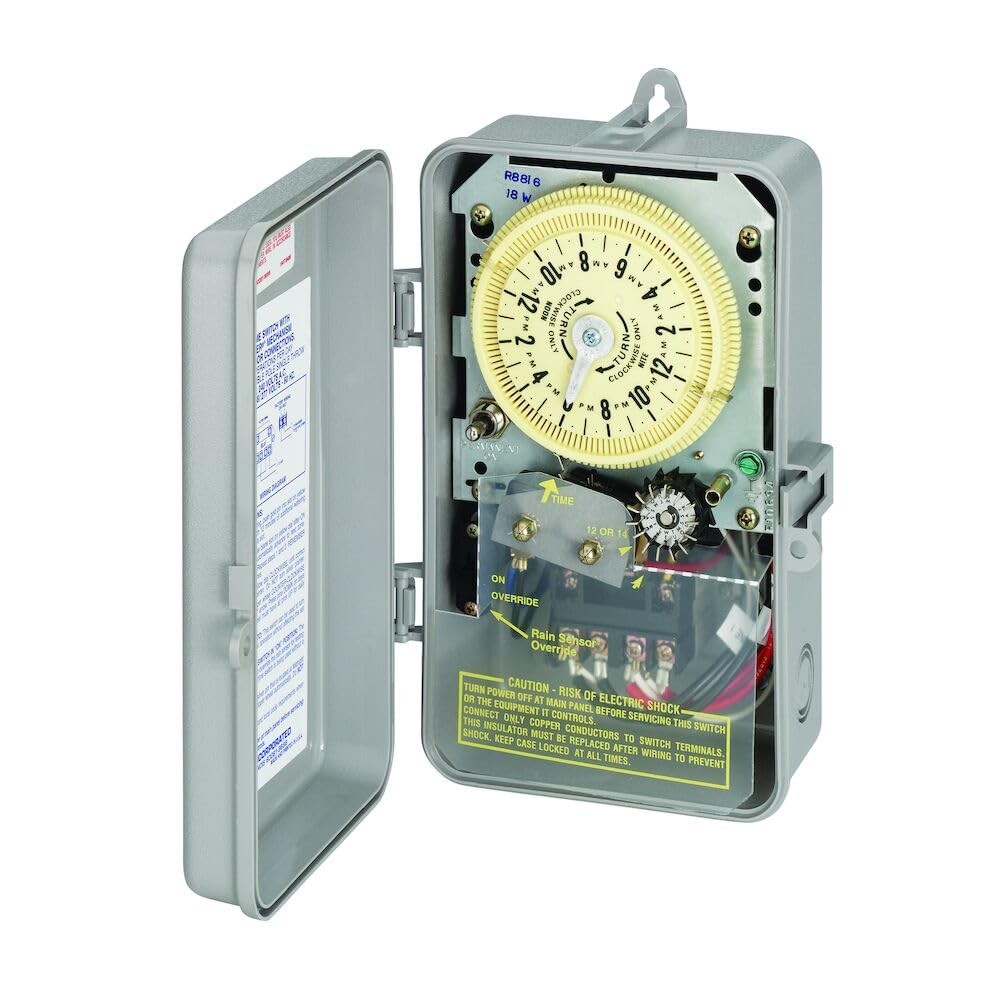 Intermatic R8806P101C Sprinkler Irrigation Timer Customizable Water Conservation