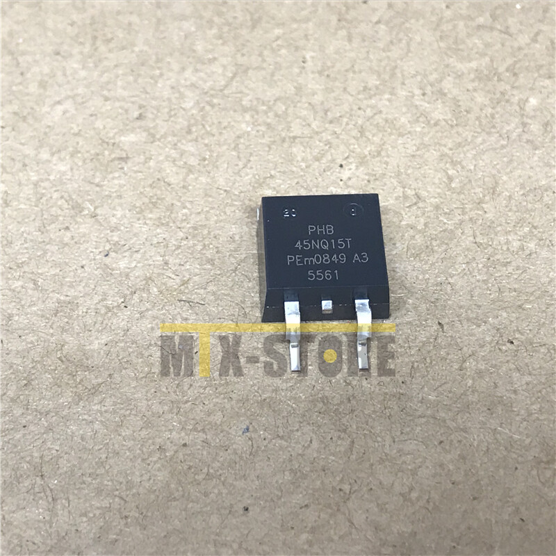 5PCS PHB45NQ15T'MOSFET N-CH 150V 45,1A D2PAK PHB45NQ15T 45NQ15 PHB45NQ15