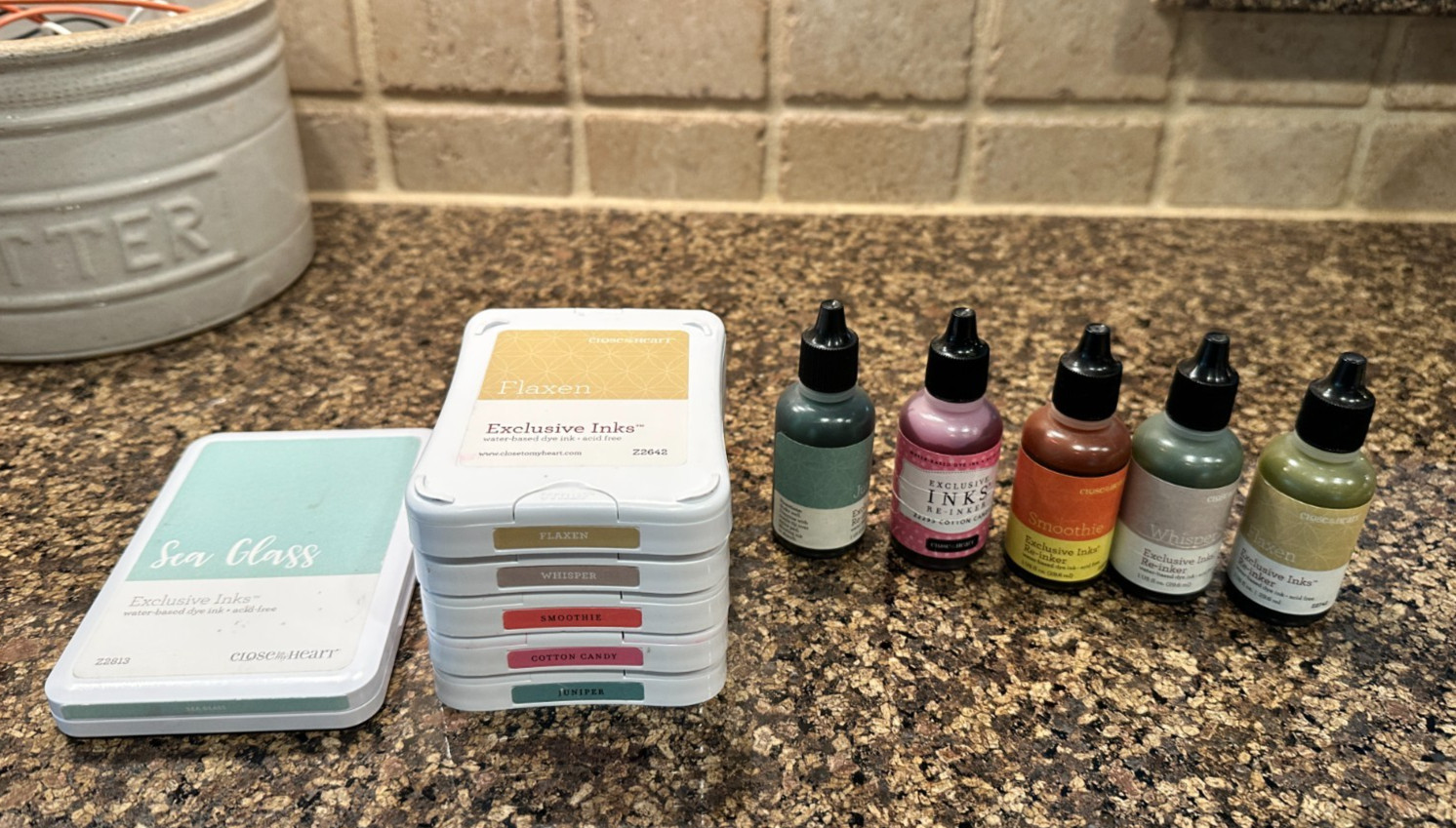 Close to My Heart Lot of 6 pads & 5 refills - (1 magnetic pad 5 regular)** READ*