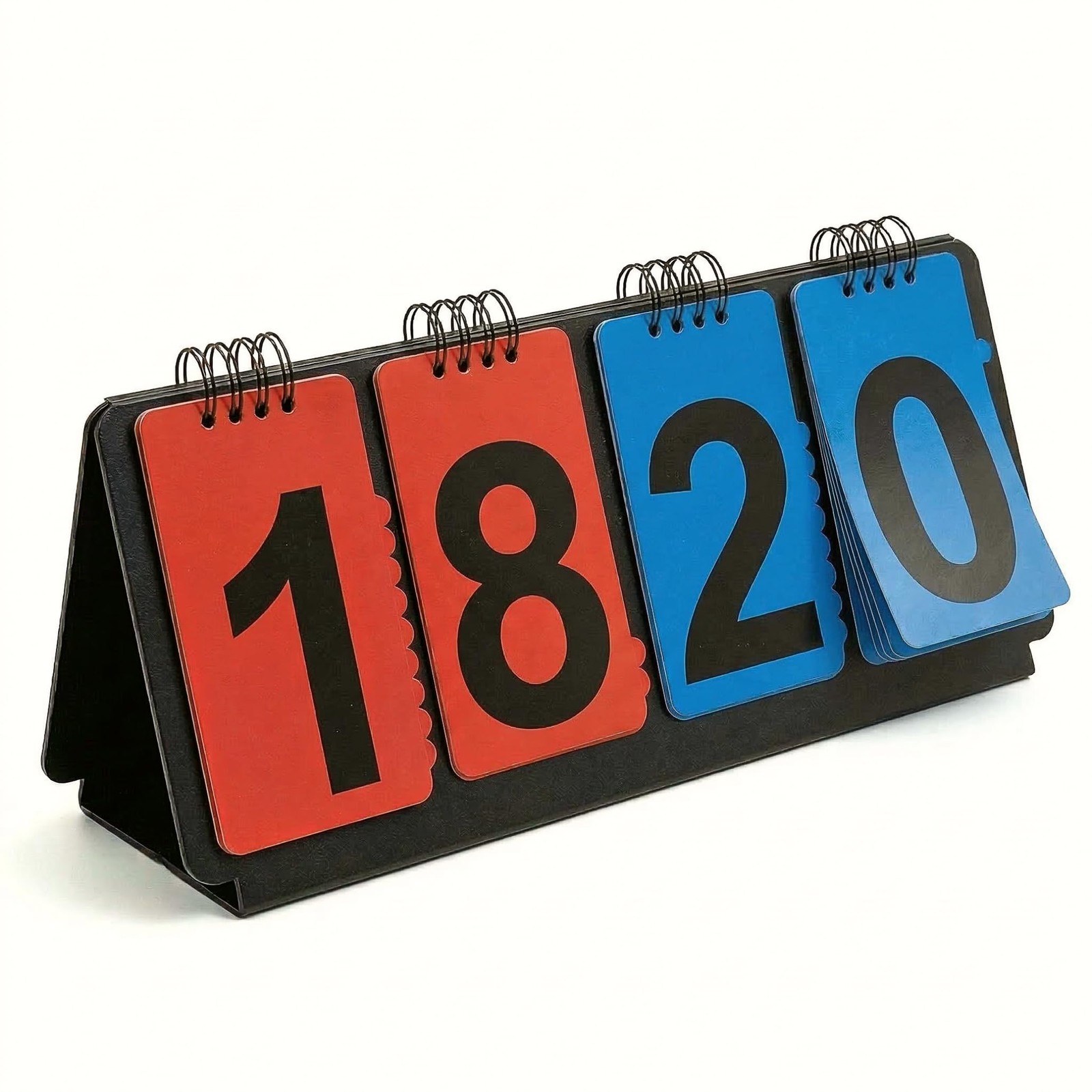 Portable Sports Scoreboard Flip Numbers Manual Score Keeper Basketball