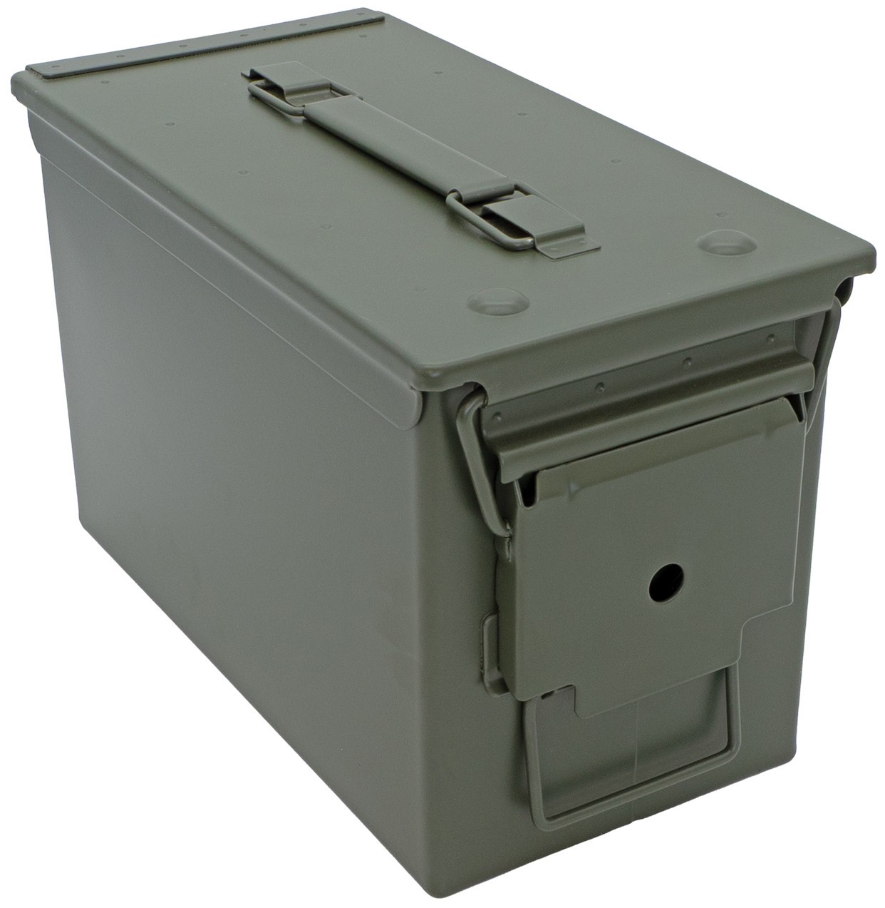 Ammo Tin Genuine NATO Issue 50 CAL Steel Box Container M2A1 Heavy Duty Green NEW