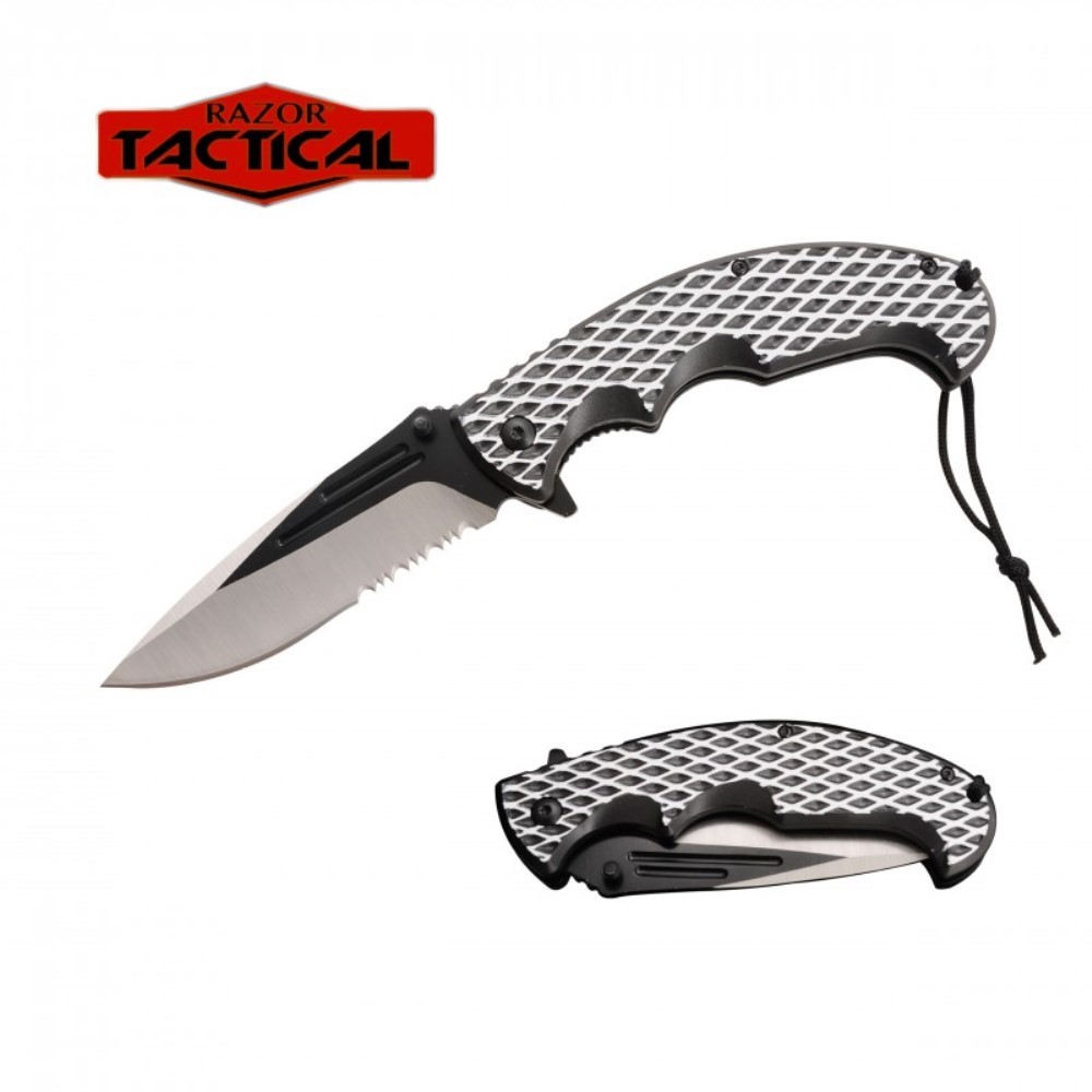 Assisted Opening Razor Tactical Folding Combat Service Pocket Knife -  NEW
