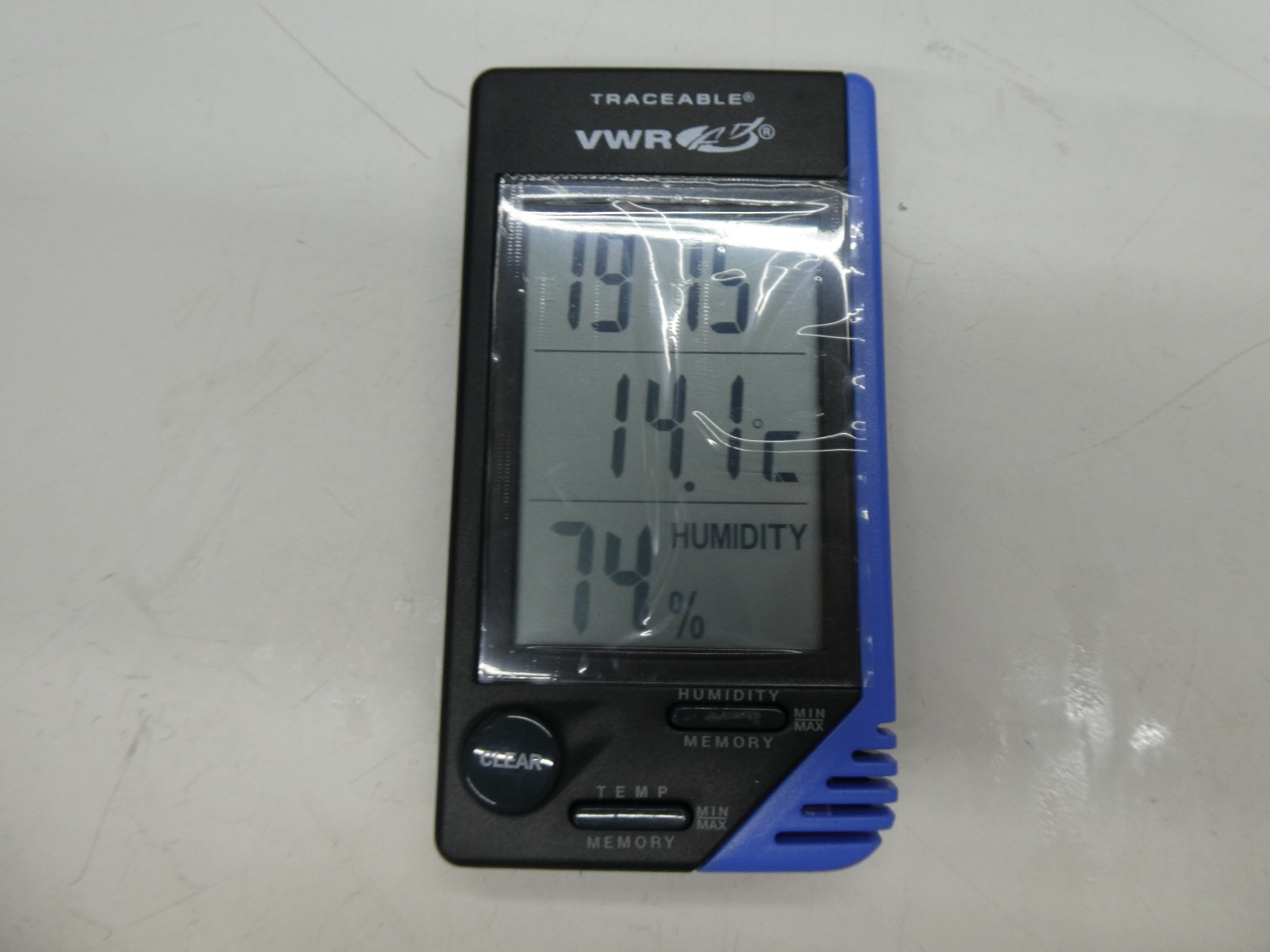 🍀 NEW! VWR 62344-734 Traceable Digital Thermometer Clock Humidity Monitor