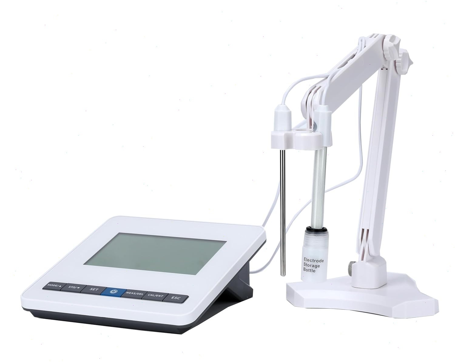 Lab Benchtop Conductivity Meter with Conductivity Solution 50 Group Data Storage