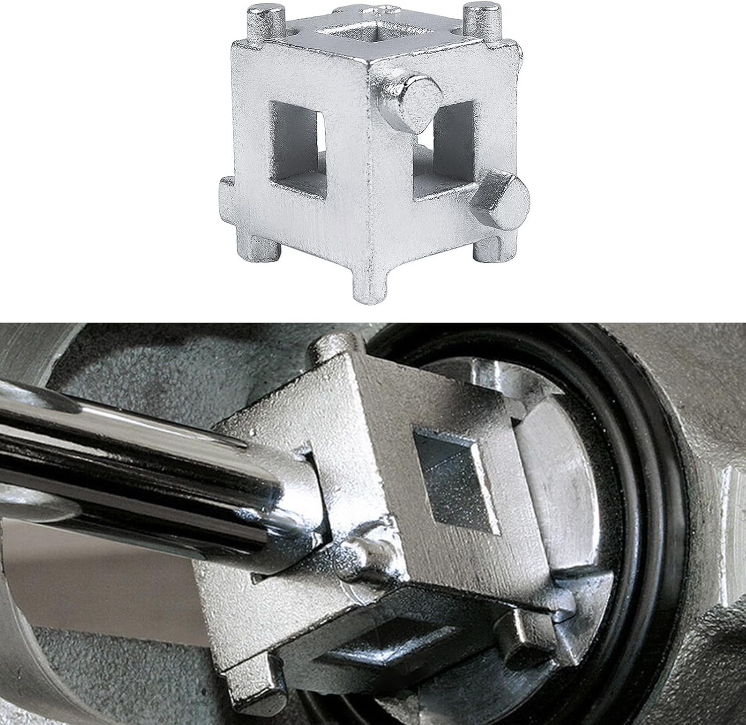 Car Brake Caliper Compression Tool Universal Steel Brake Piston Compressor Kit