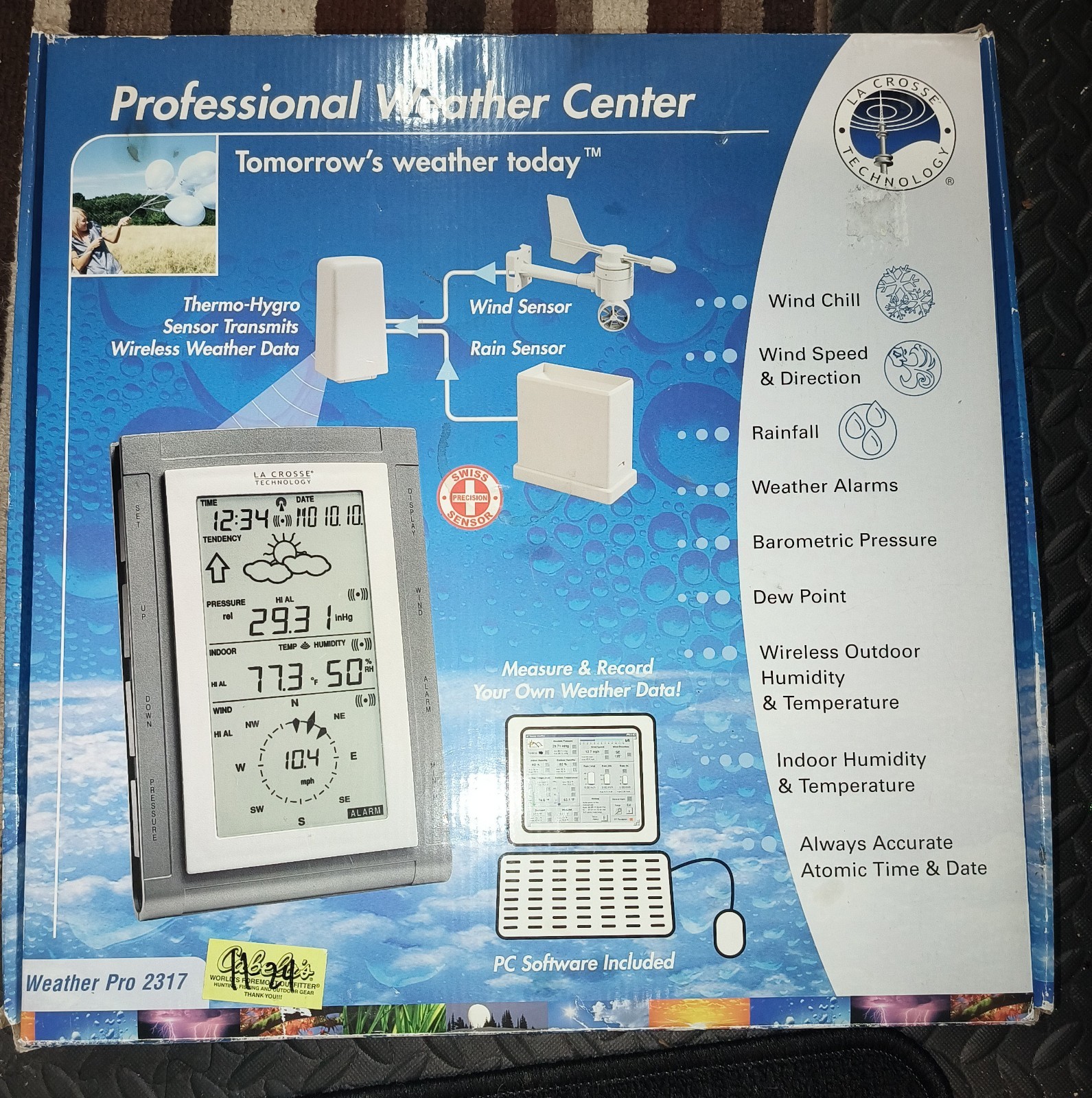 La Crosse Technology  Professional WS-2317U Weather Station OPEN BOX