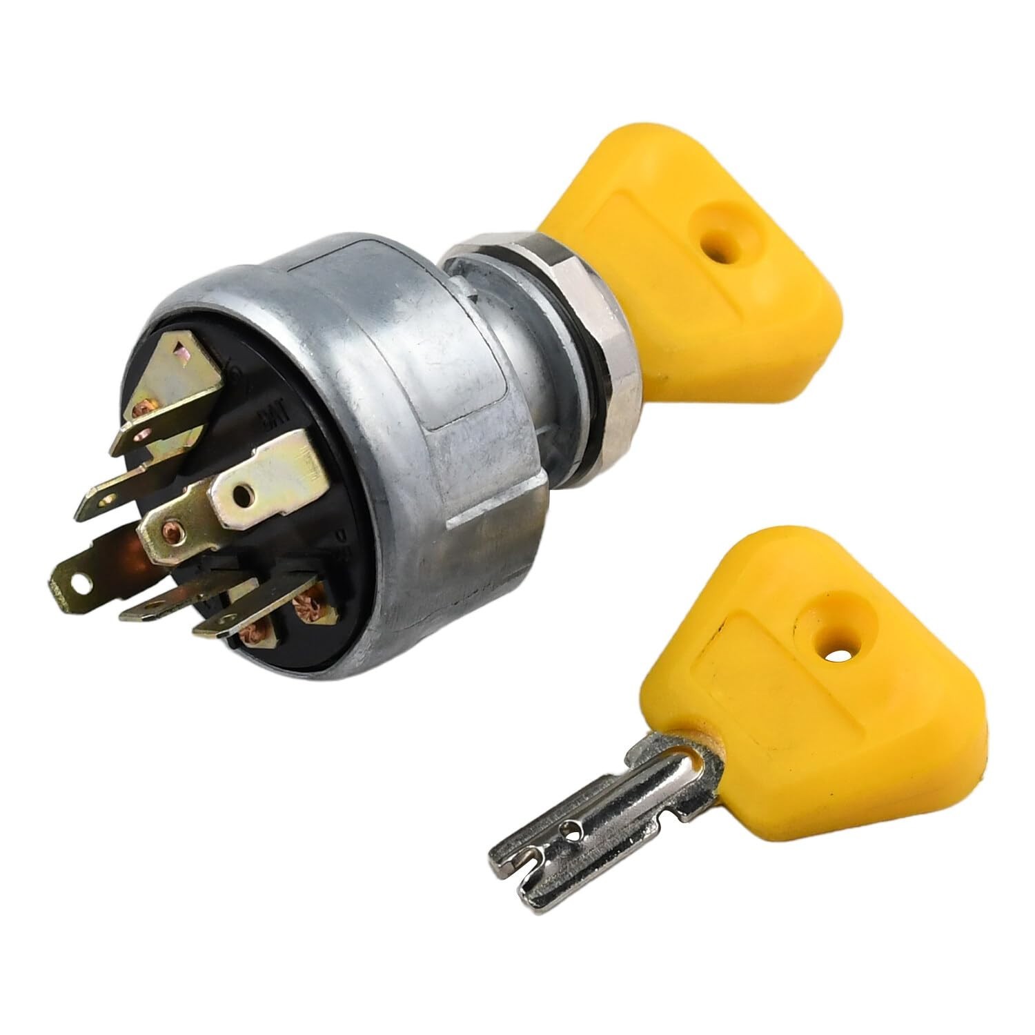 3-Position Forklift Ignition Switch Compatible with Hyster Yale Clark with 2 ...
