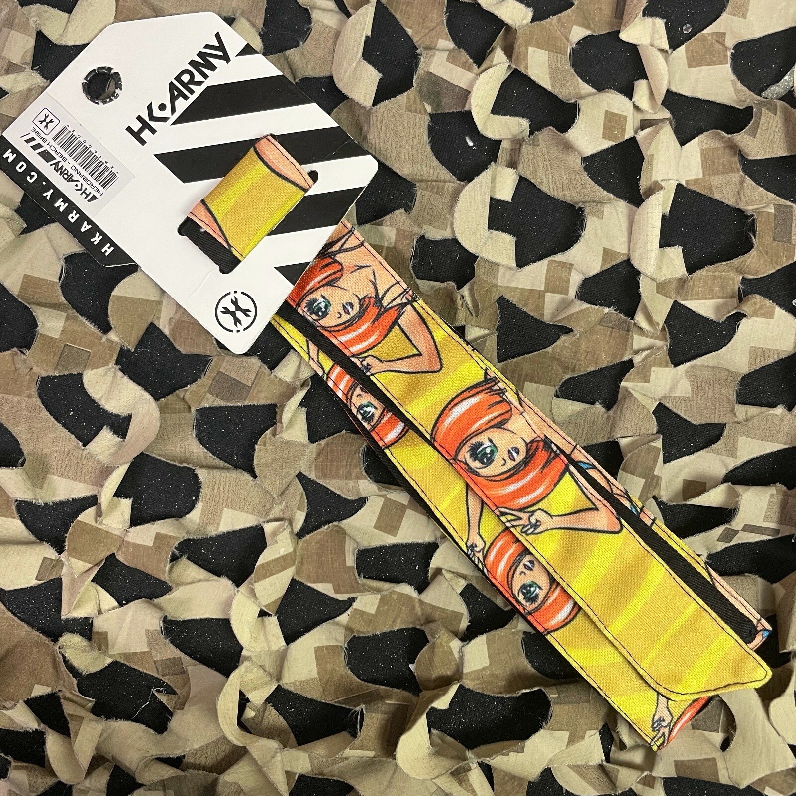 NEW HK Army Headband - Beach Babe Yellow
