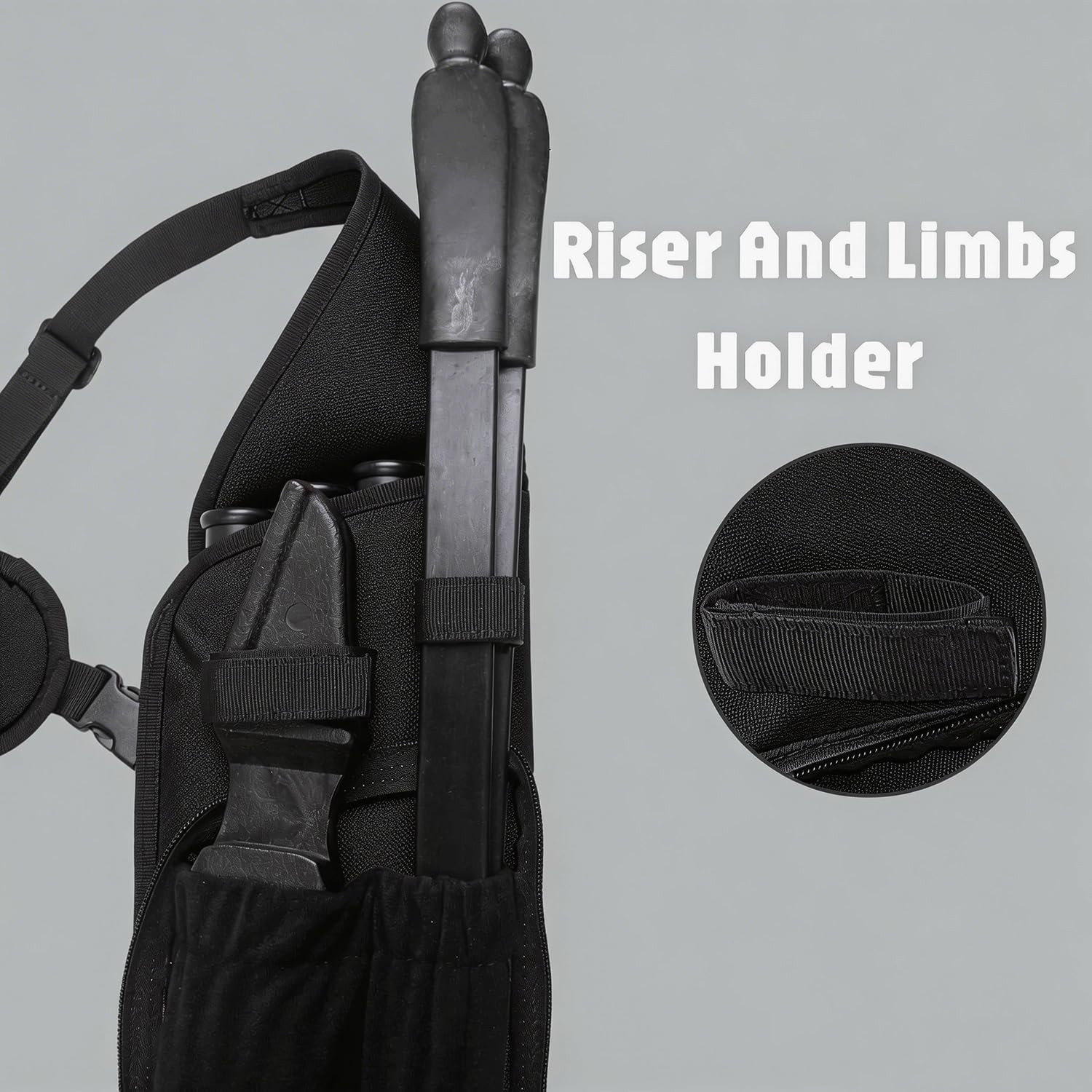 Multi-Function 4-Tubes Back Field Quiver Training Archery Arrow Quiver for Field
