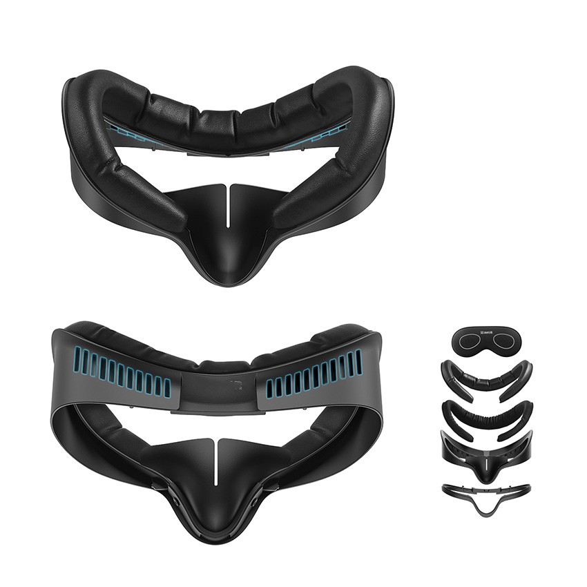 Breathable Facial Wide Narrow Face Mask Nose Cover for Meta Quest 3S VR Headset