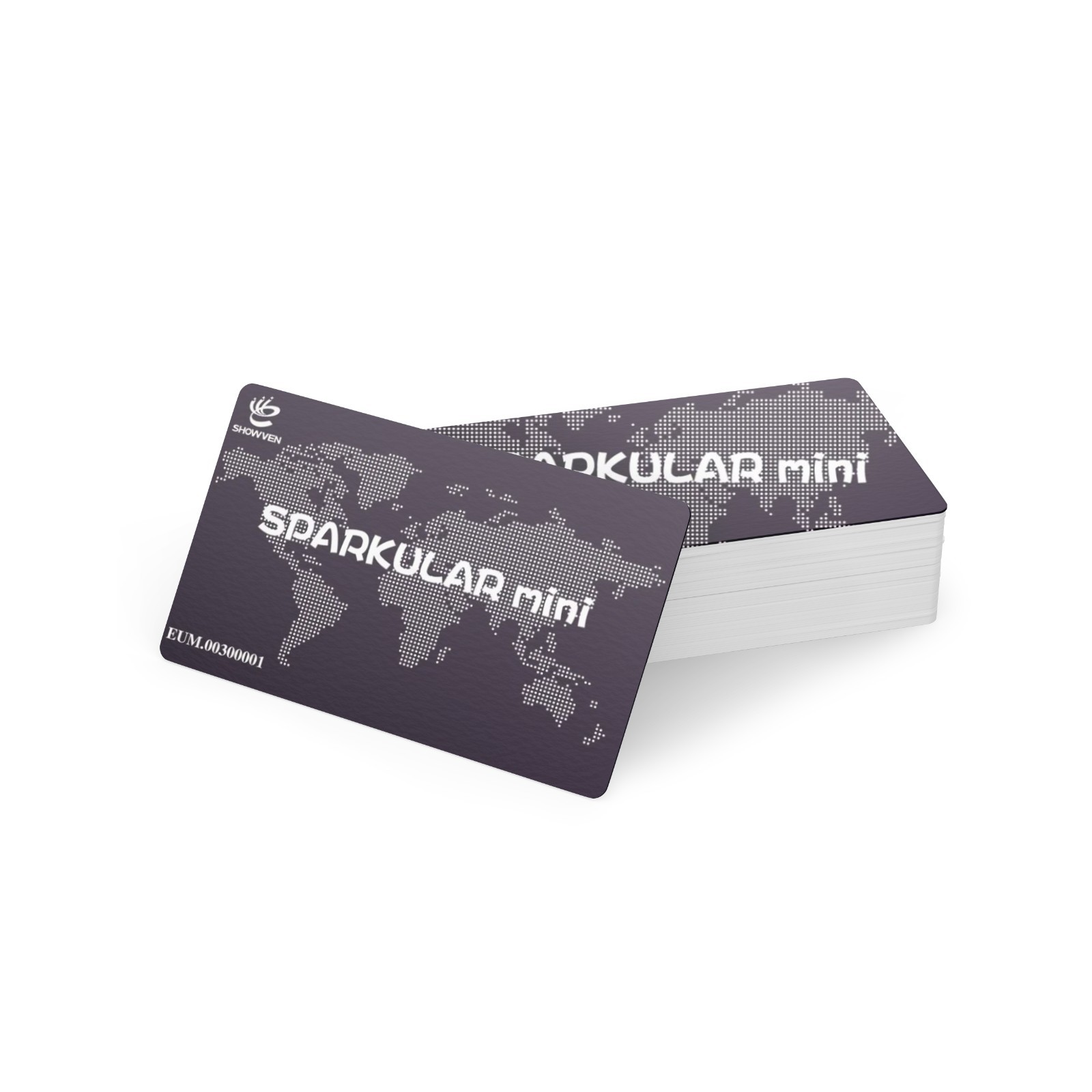 SHOWVEN SPARKULAR MINI RFID TIME CARDS - 40 PACK