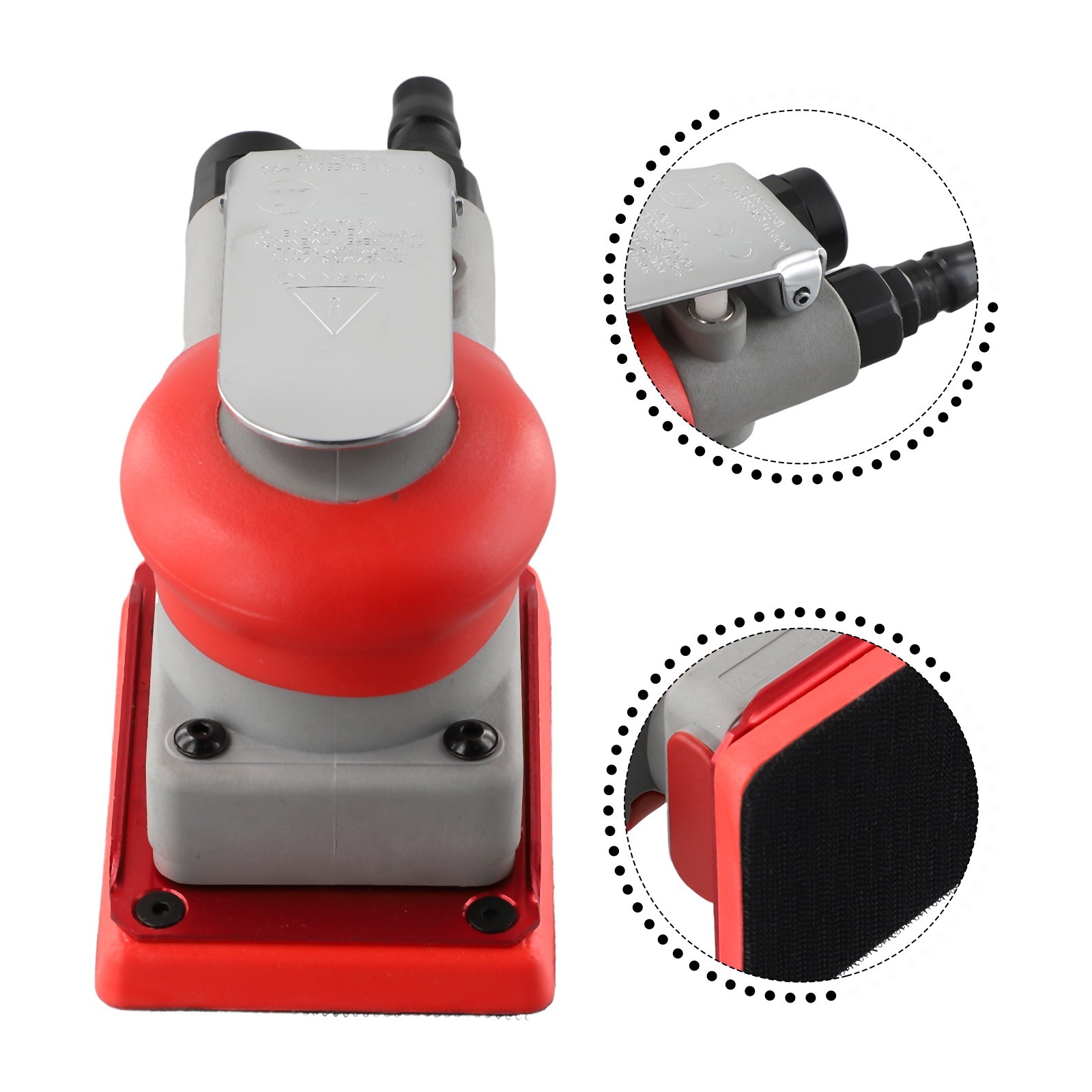 Compact Square Sander with 2 5mm Deflection Diameter for Precise Results