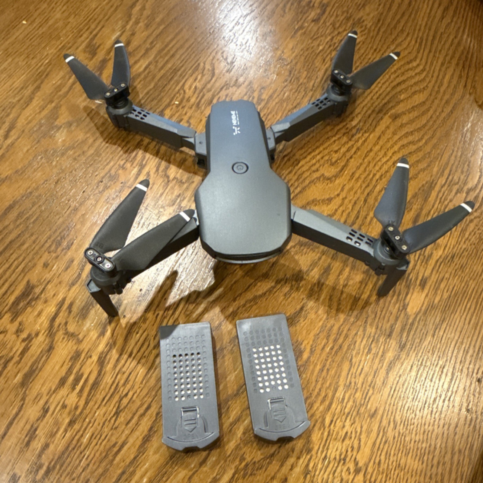 NEHEME NH525 Foldable RC Quadcopter Drone Remote Control 2 Batteries Case