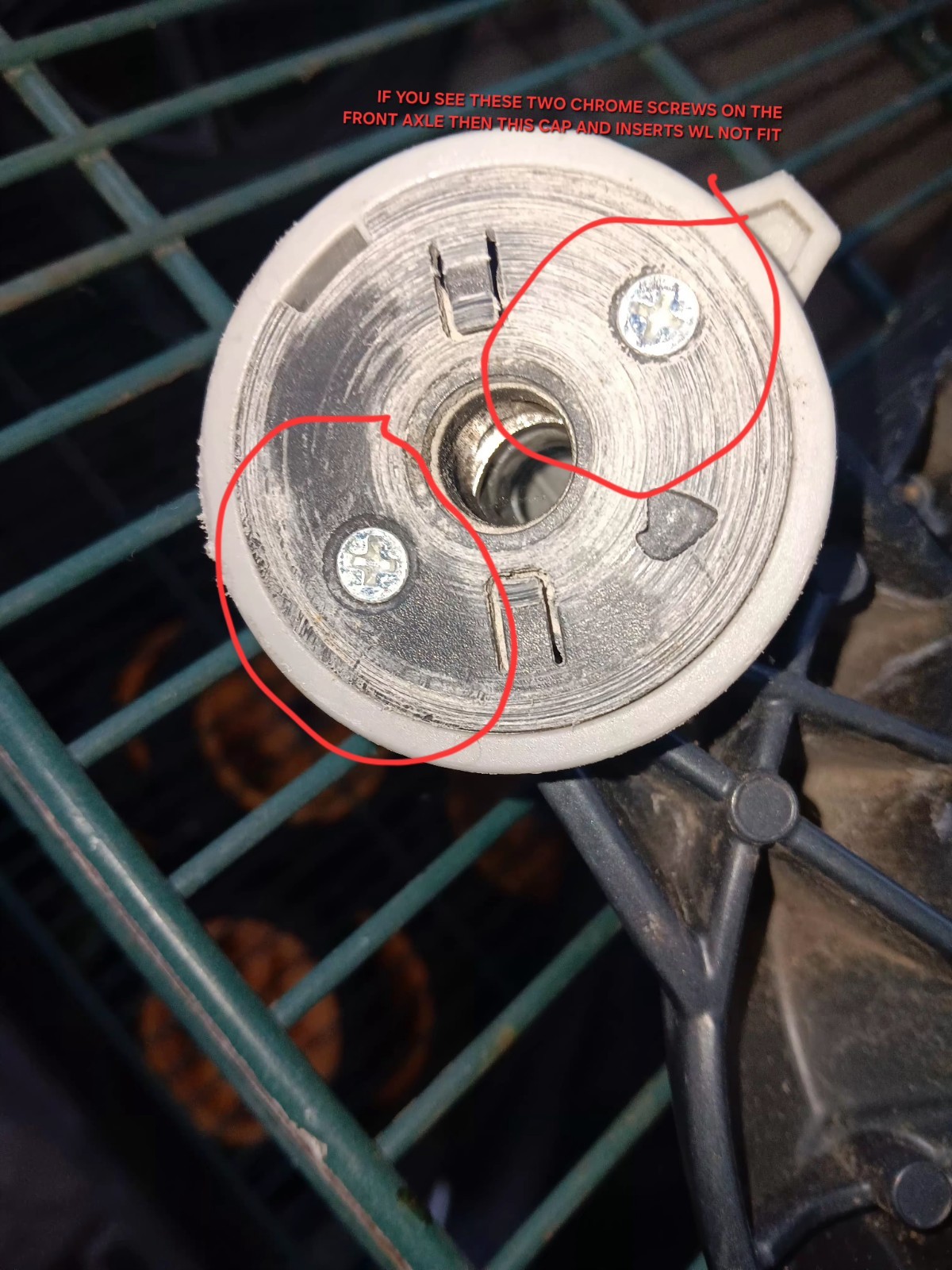 UPPAbaby Vista 2015 To 2019 Stroller LEFT Front Wheel Lock Button Cap & Spring