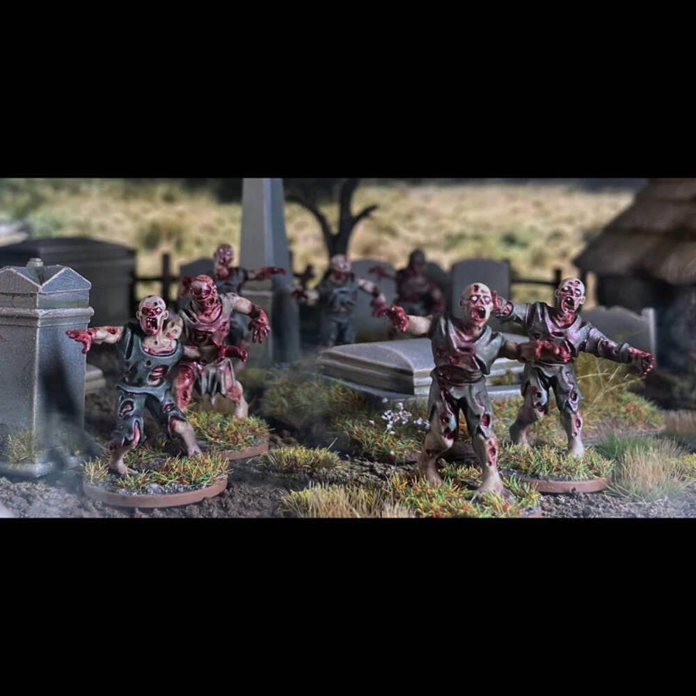 Wargames Atlantic Zombies Sprue | x6 28mm Horror Miniatures