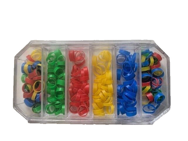 SUPRA 6 x SECTION BOX / BULK PACK OF LARGER FLOAT RUBBERS / SLEEVES