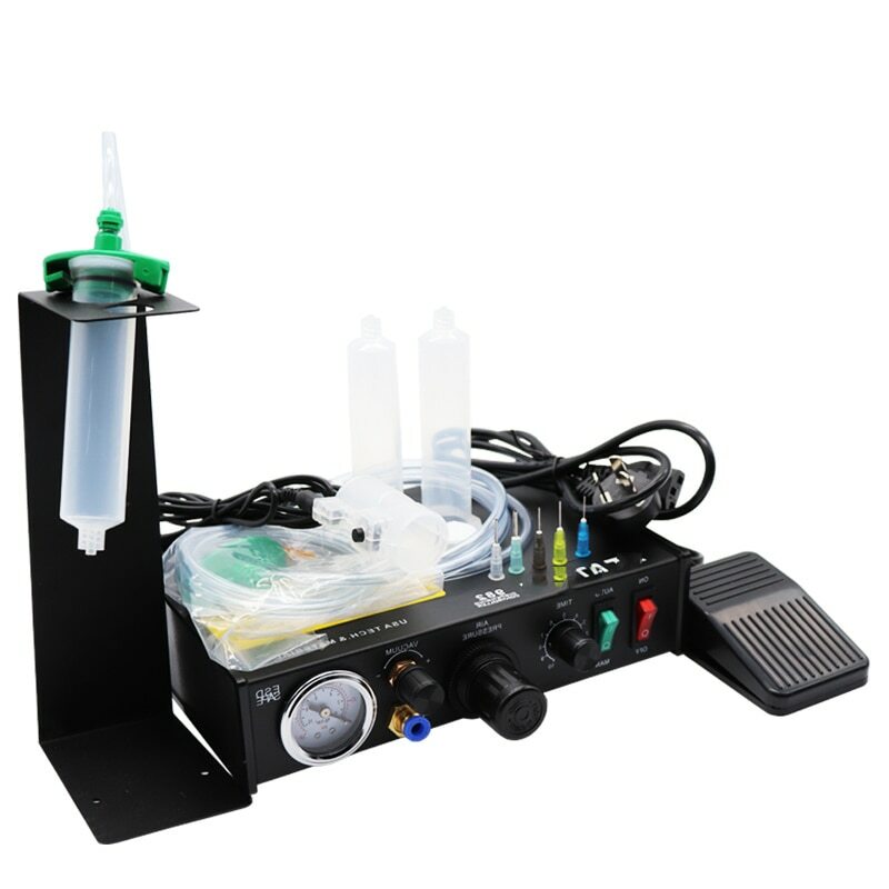 982 Semi-Automatic Glue Injection Machine Silicone Ab/Uv Glue Filling Machine