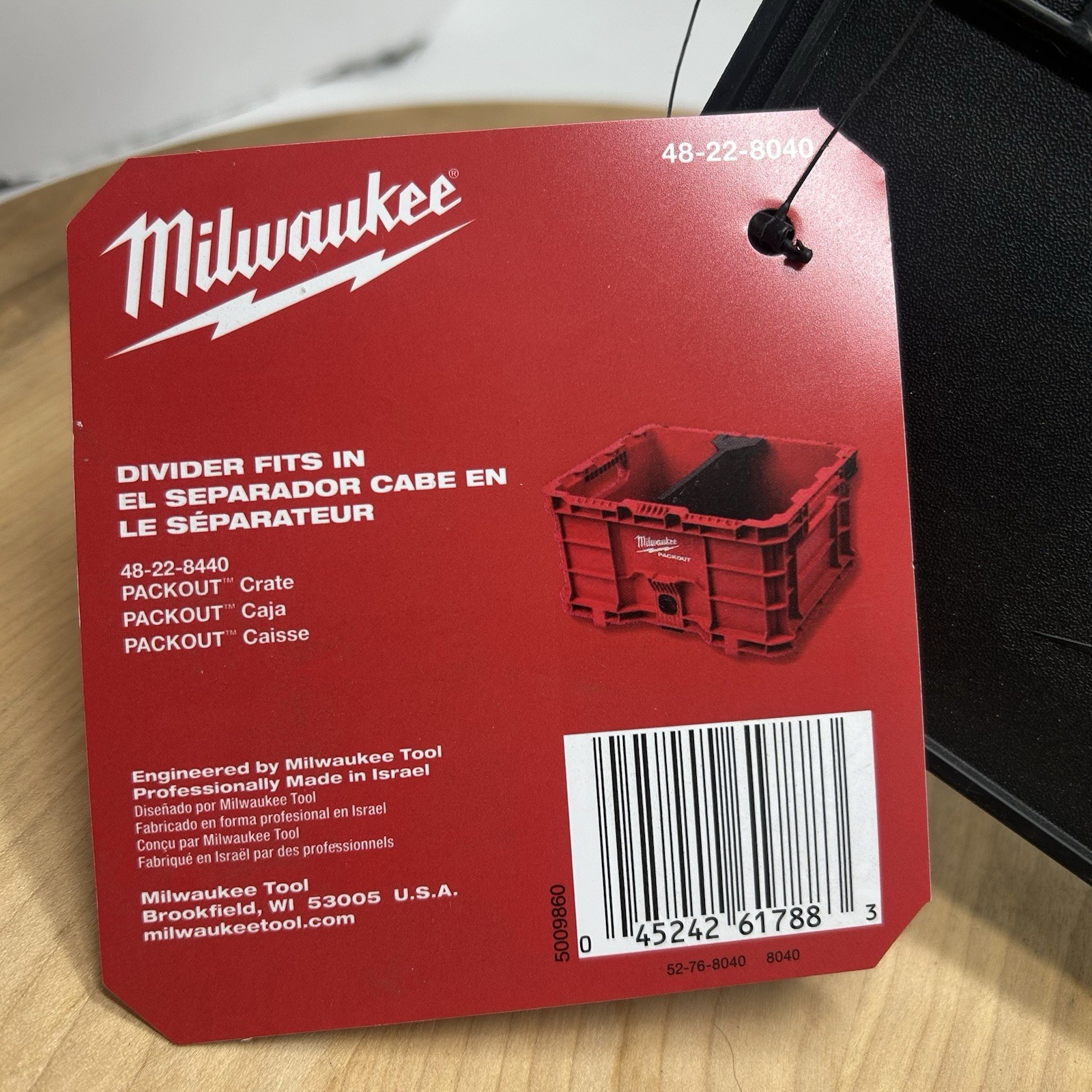 Milwaukee 48-22-8040 Divider for PACKOUT Crate