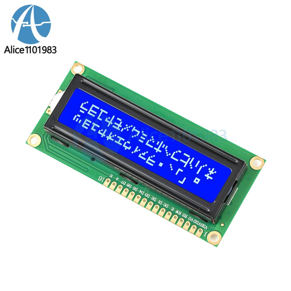 10PCS 1602 16x2 Character LCD Display Module HD44780 Controller blue Arduino LCD