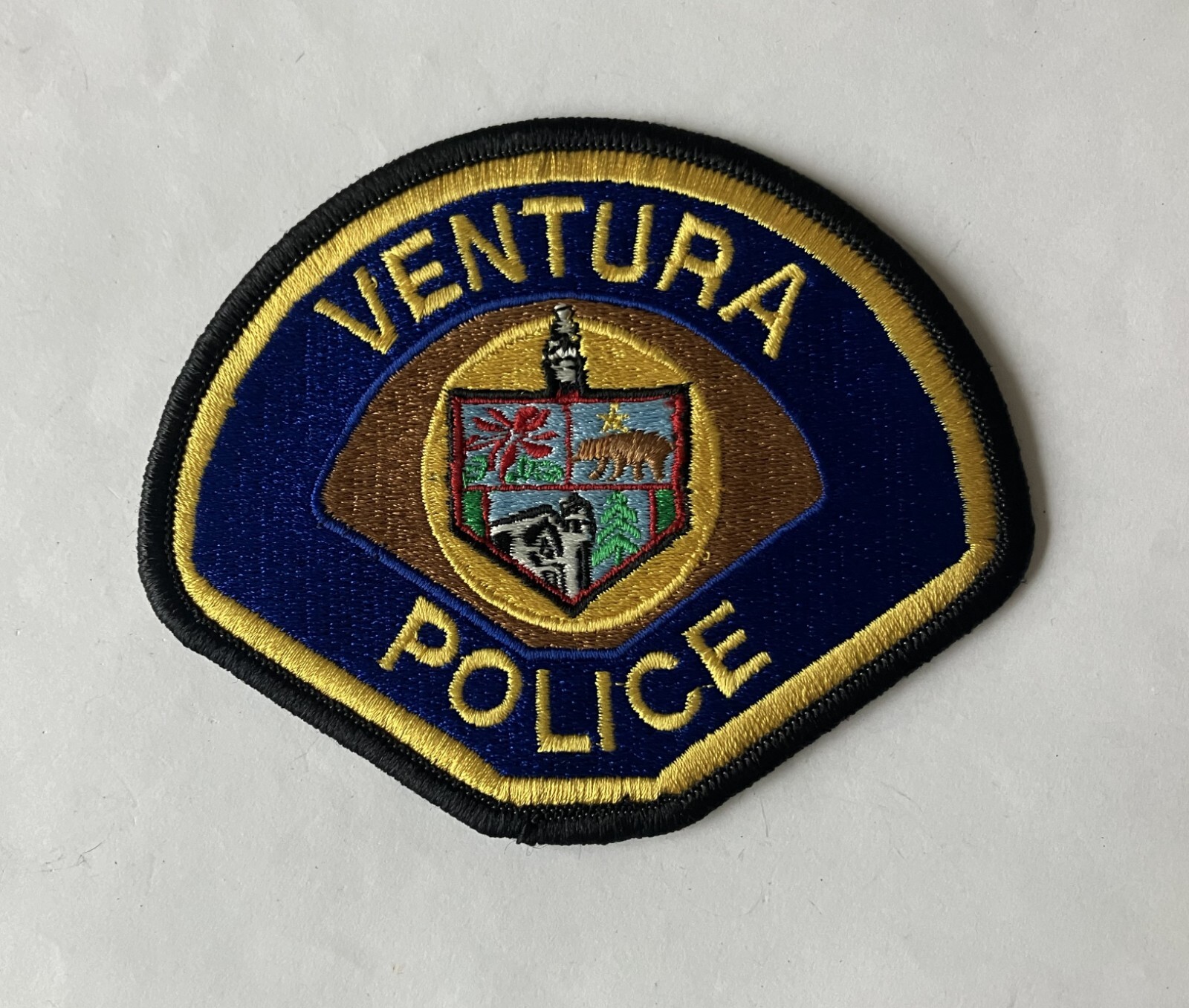 Obsolete Ventura Police patch, California