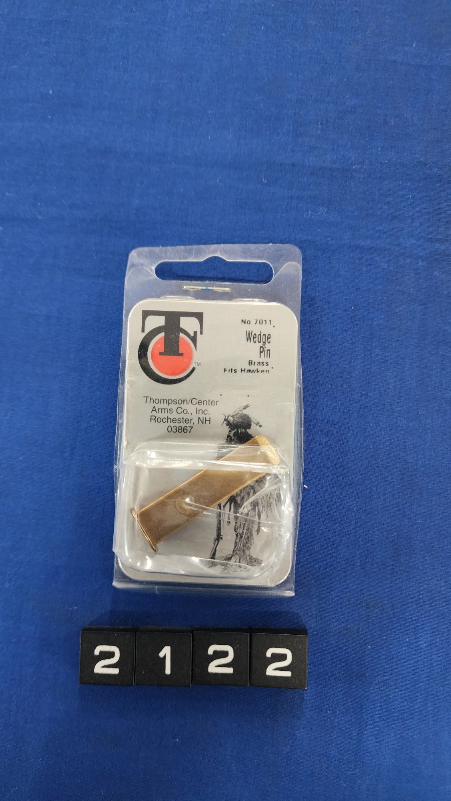 Thompson Center Hawken Wedge Pin Brass No. 7011