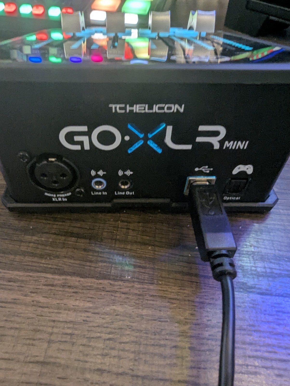 TC-Helicon Go XLR Mini Digital Broadcast Mixer Audio Interface
