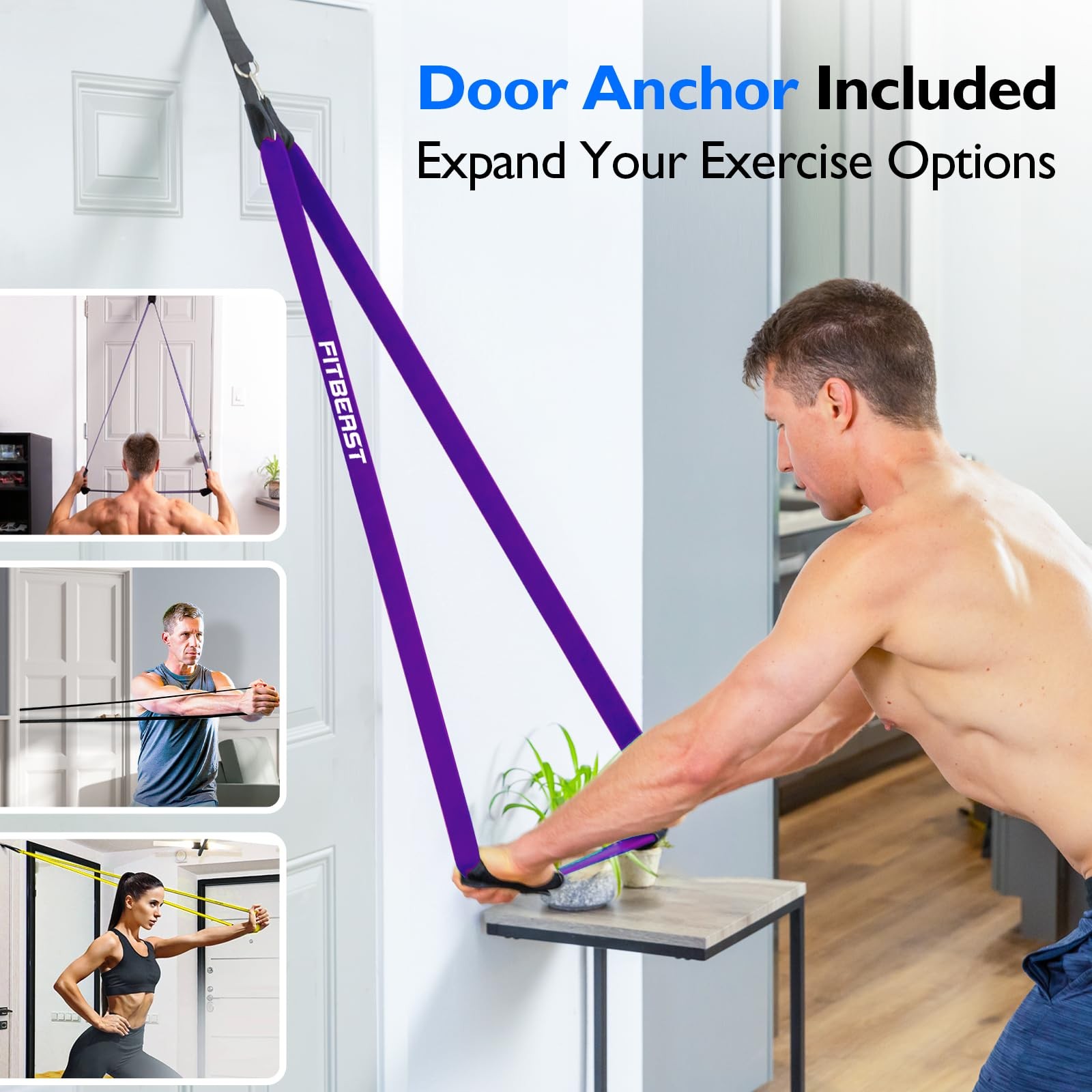 Pull Up Resistance Band – Versatile Fitness Band for Strength Training, Stret...