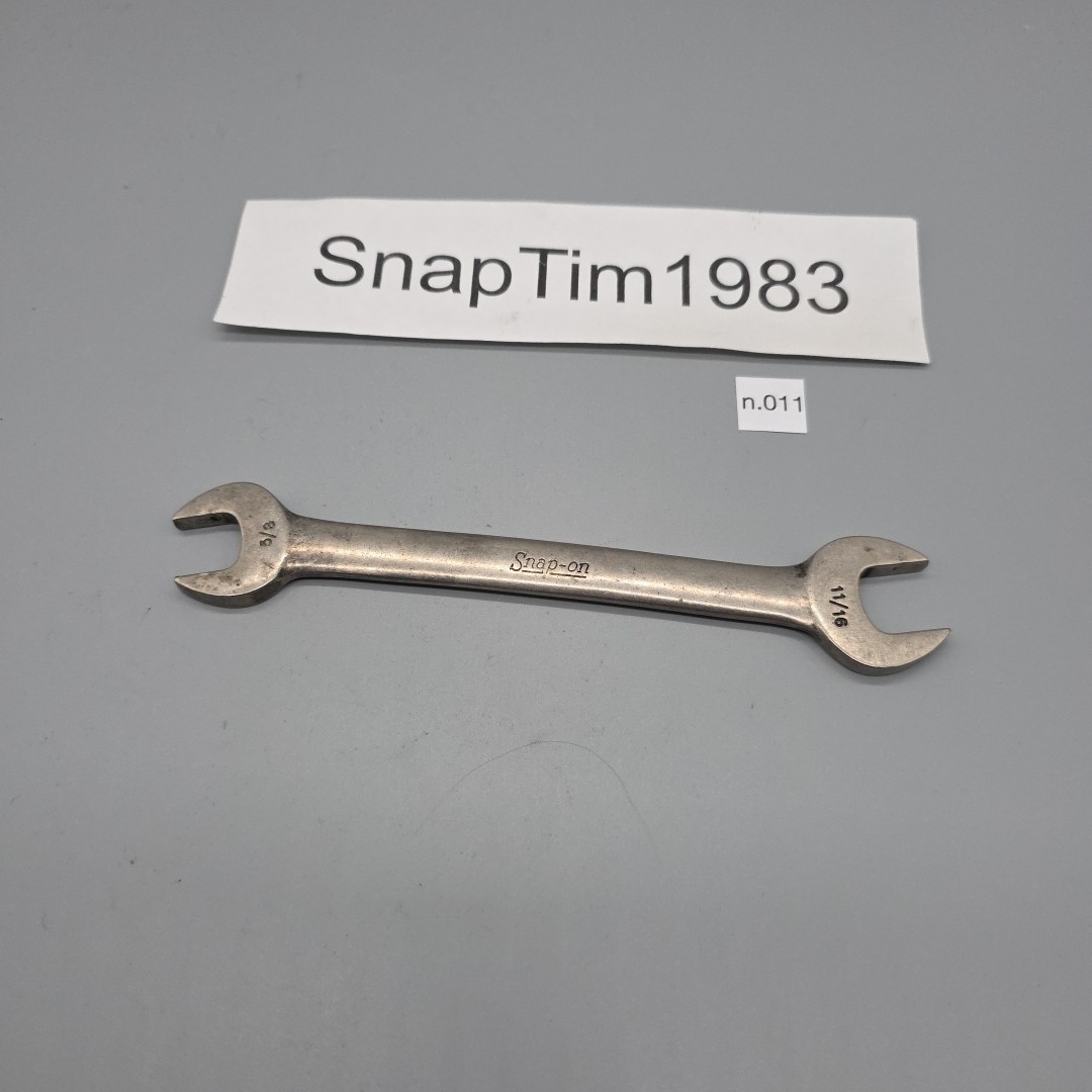 Snap On Tools  VO 2022 Double Open End 5/8"× 11/16" Wrench USA
