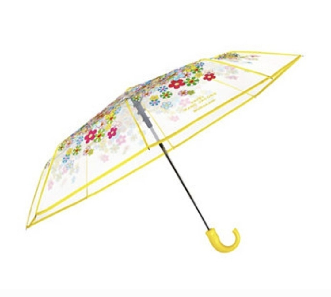 MARC JACOBS Takashi Murakami Daisy Umbrella Floral Yellow clear New