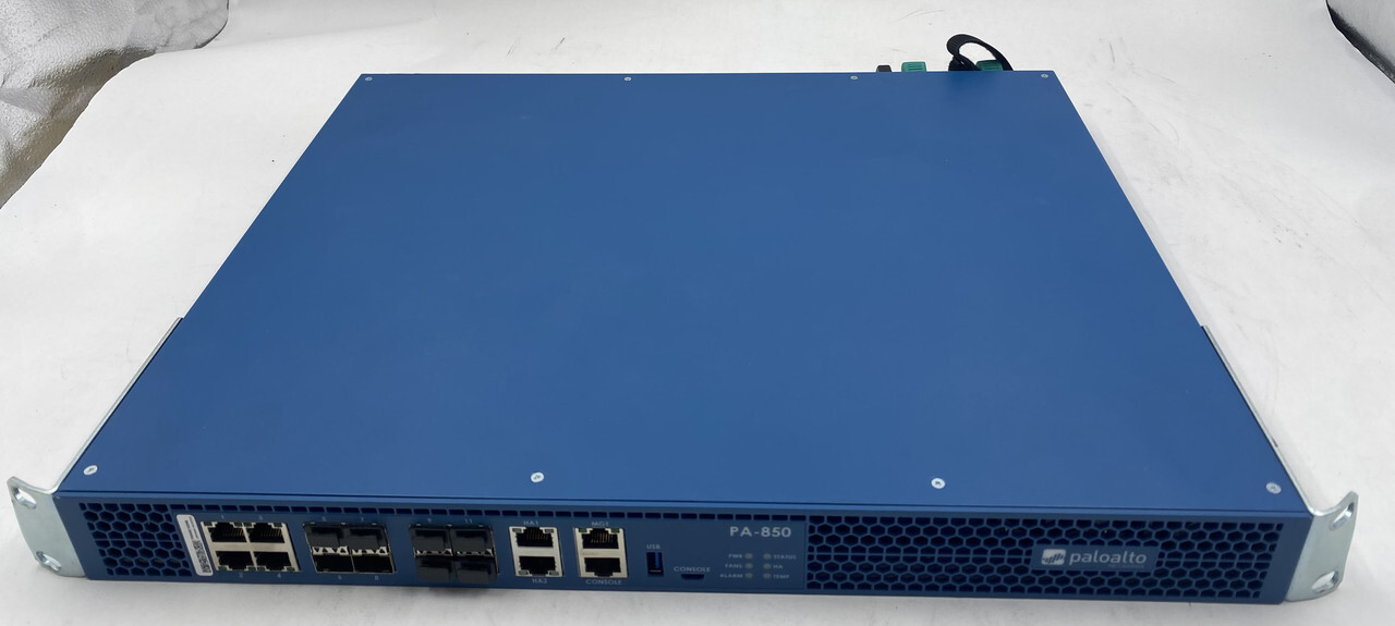 PALO ALTO NETWORKS PA-850 750-000119-00B ENTERPRISE FIREWALL VPN GATEWAY