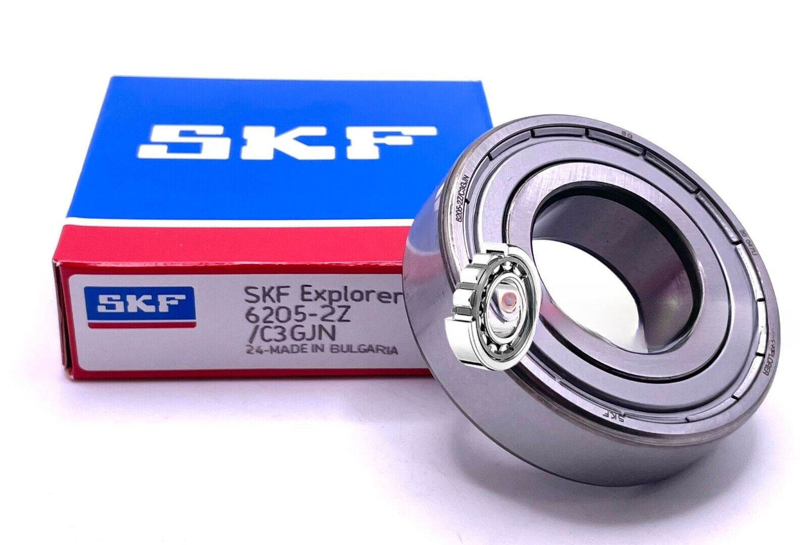 NEW SKF 6205 -2Z/C3 GJN DEEP GROOVE BALL BEARING 6205-ZZ 25x52x15mm