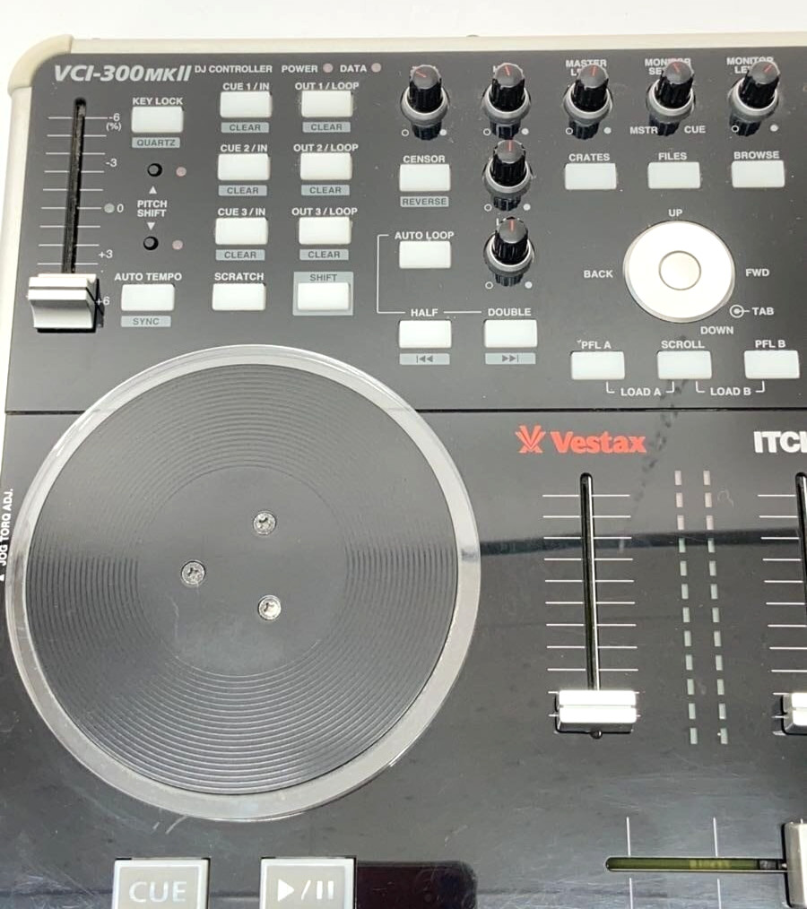 Vestax VCI-300 mkⅡ Black DJ Controller