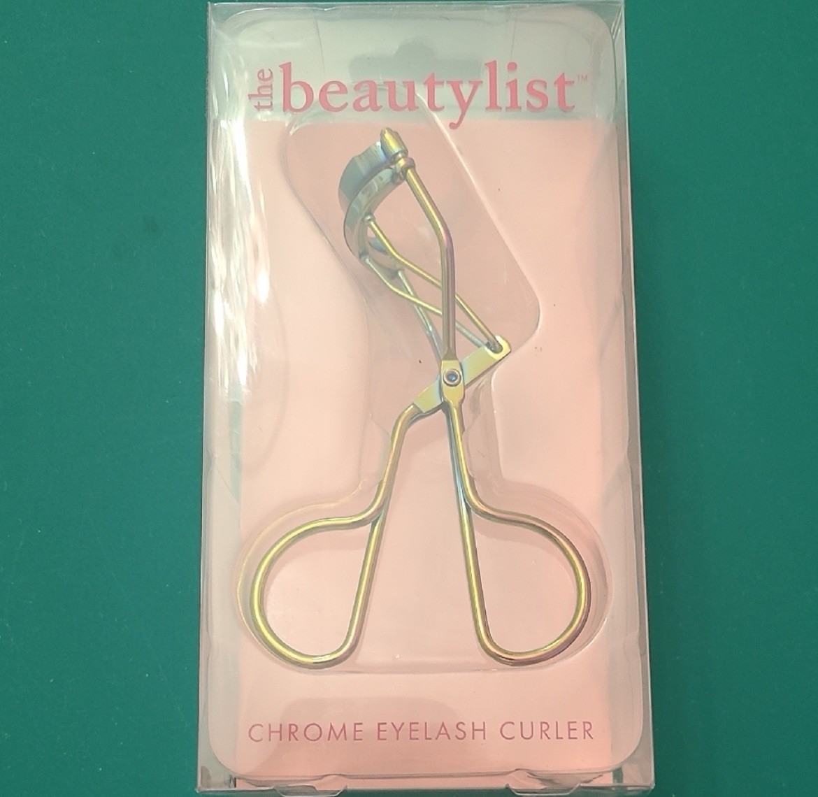 NIB the Beautylist Chrome Eyelash Curler - Curl up