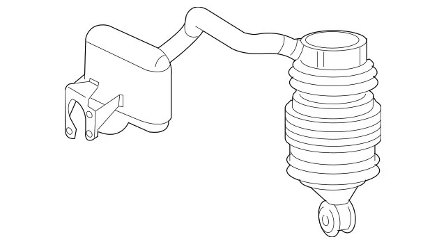 Genuine Mercedes-Benz Remanufactured Air Suspension Bellows 211-320-07-25-80