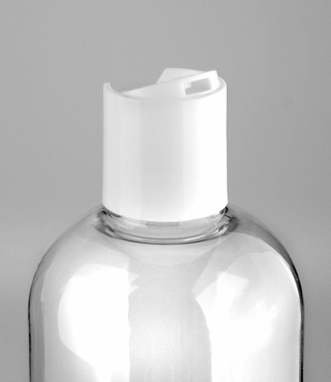 16 oz. Cosmo Round PET Plastic Bottles Empty With White Disc Cap Bulk Lot