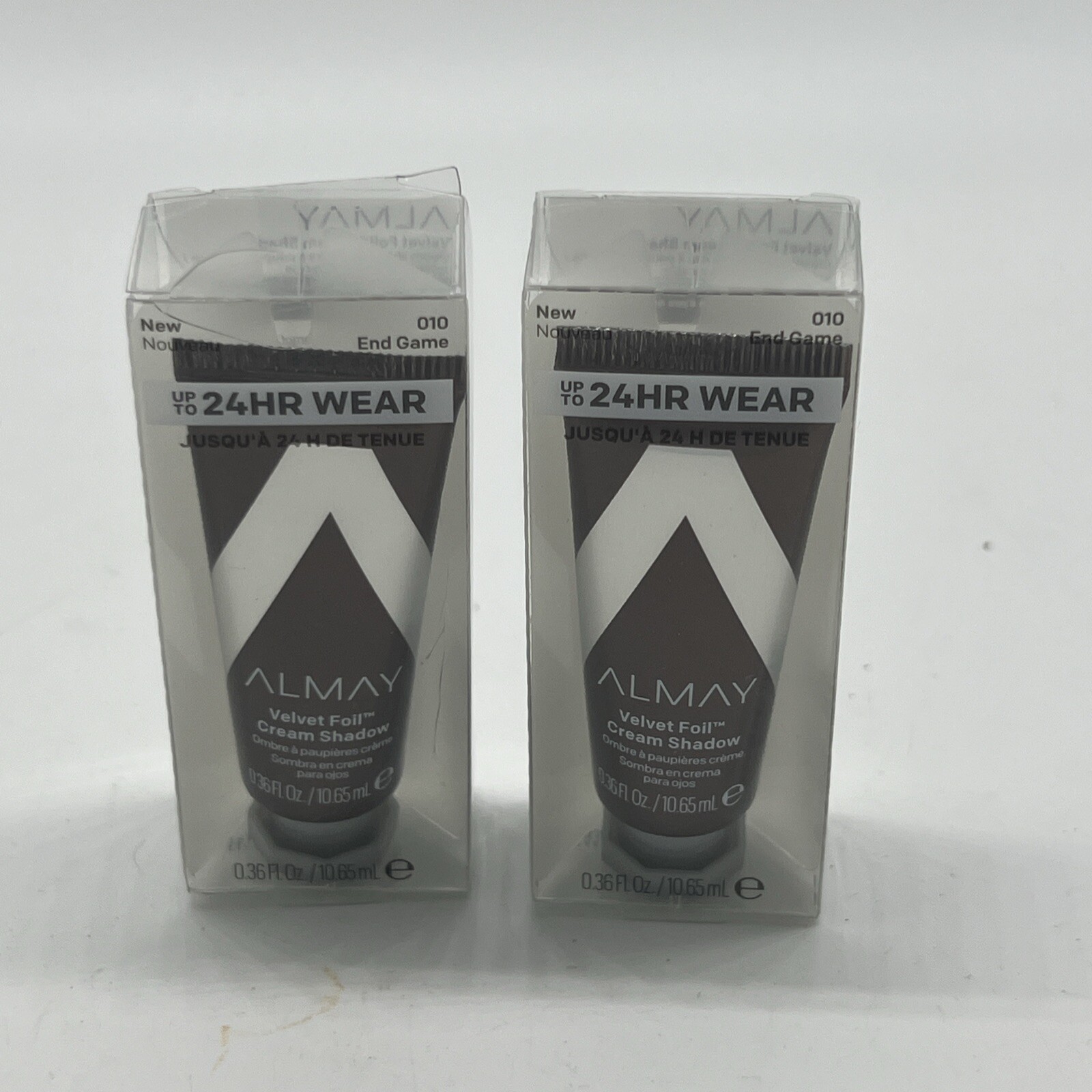 Almay Velvet Foil Cream Shadow 2 Pack Shade End Game 010